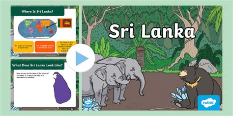 KS1 Sri Lanka Information PPT (teacher made) - Twinkl
