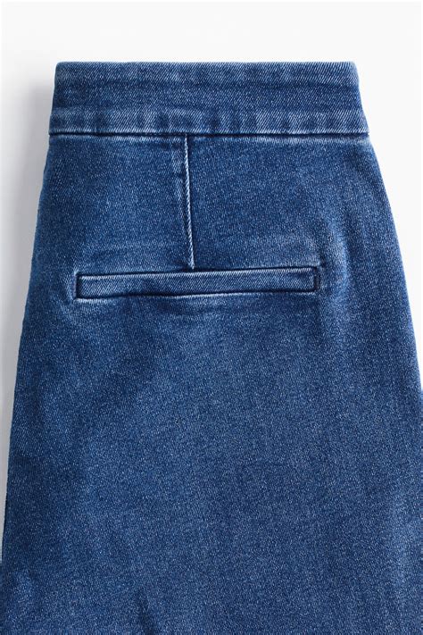 Flared High Jeans - Denim blue - Ladies | H&M IN