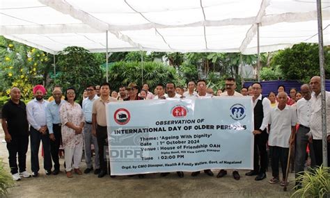 HOUSE OF FRIENDSHIP OLD AGE HOME COMMEMORATES INTERNATIONAL OLDER ...