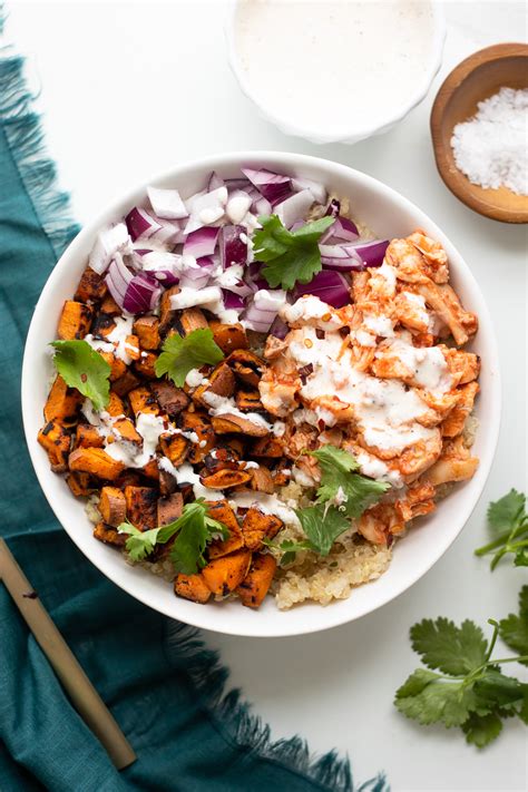 Tangy BBQ Chicken Bowls - Our Balanced Bowl