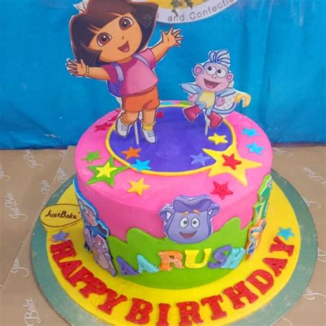Dora theme cake Online | Just Bake