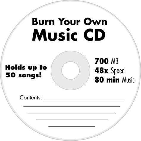 Printable Blank Cds