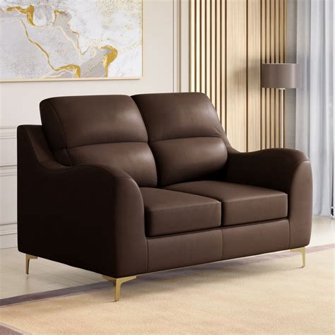 Buy Bianca Faux Leather 2-Seater Sofa - Customized Furniture from Home ...