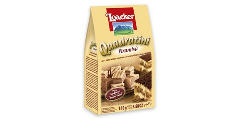 Loacker Quadratini Tiramisu Wafer, 110g : Amazon.in: Grocery & Gourmet ...