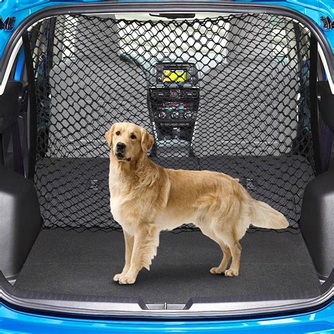 Amazon.com : Dog Car Barrier SUV Pet Net + Free Metal Hooks, Dual Layer ...