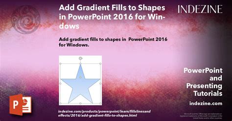 Image result for PowerPoint Shape Fill Gradient