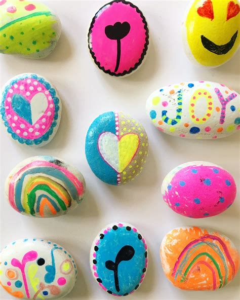 Rock Painting Ideas for Kids | Rock crafts, Painted rocks diy, Rock ...