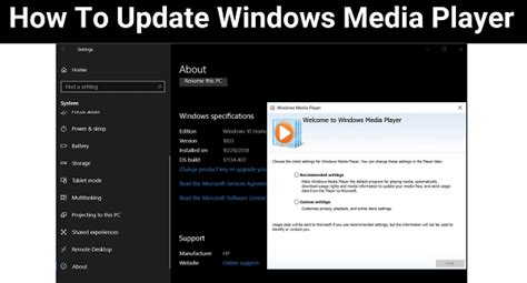 Update Windows Media Player 的图像结果