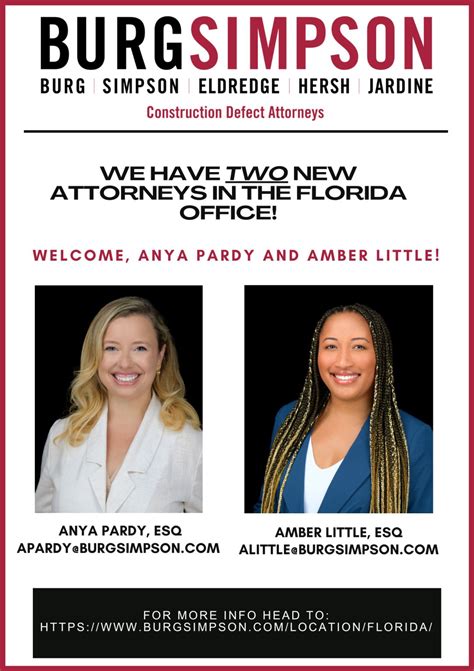 We are happy to have them join our team in the construction defect ...