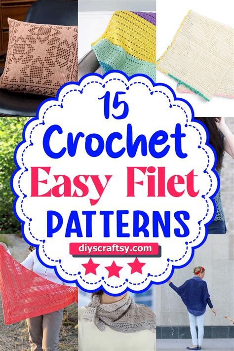 Image result for Filet Crochet Patterns Easy