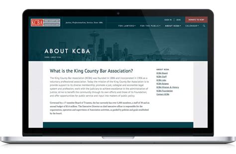 King County Bar Association - Element 11