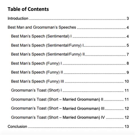 Wedding Speech Template 2024 (FREE Template)