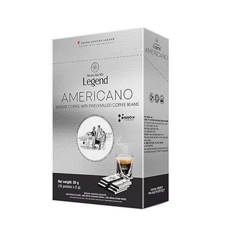 TRUNG NGUYEN LEGEND AMERICANO, Vietnamese Black Instant Coffee (15 ...