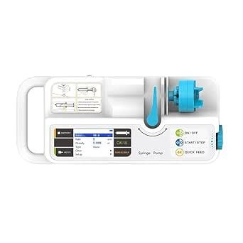 CONTEC Veterinary Syringe Pump Rechargeable Pump Machine with KVO ...