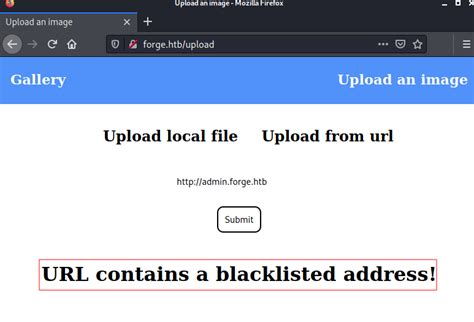 Forge HackTheBox Walkthrough - Hacking Articles