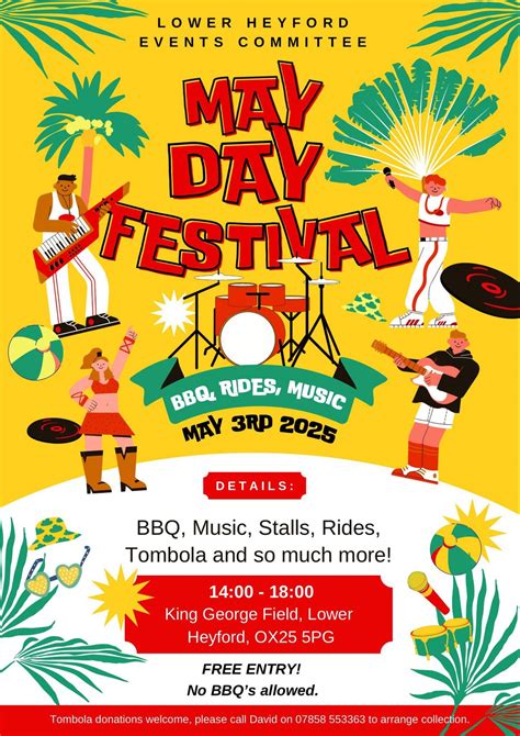 May Day Festival, King George Field, Lower Heyford, OX25 5PG , Bicester ...