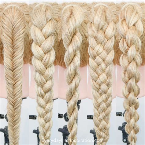 Five Strand Dutch Braid
