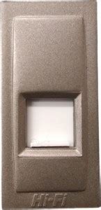 HI-FI 30057 Grey RJ45 Modem Jack 1.5 A Single Pin Socket Price in India ...