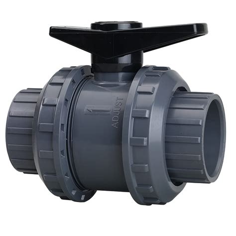 JAIN 32 mm (1") Pvc Ball Valve Double Union - BV32HSWDU