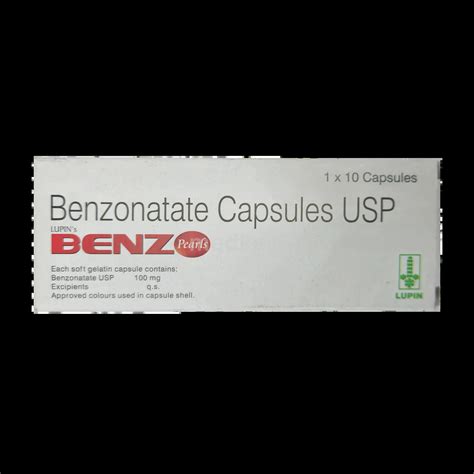 BENZ PEARLS CAPSULE 10'S : View Price, Combination and Alternatives ...