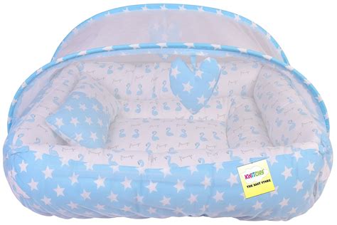 Buy Kwitchy Baby Bed New Born Baby Bedding Set | Mattress | Cotton ...