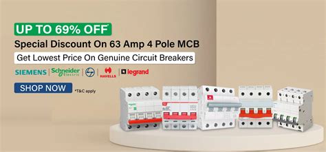 Buy 63 Amp 4 Pole MCB Online at Special Price |Eleczo.com