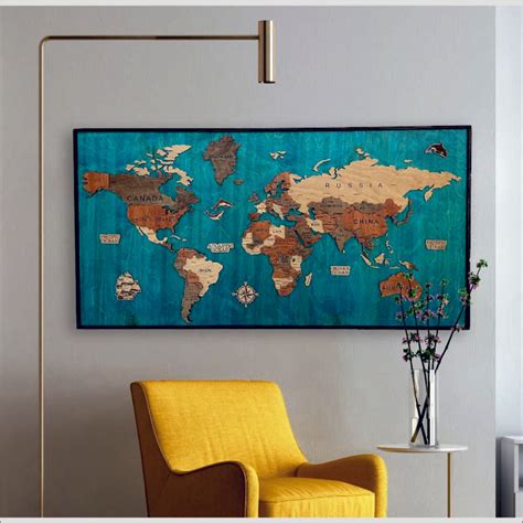 World Map for Wall 的图像结果