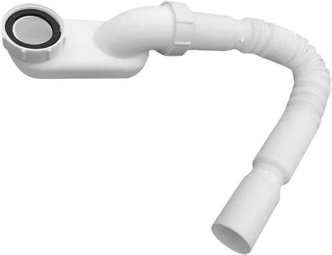 Bath Shower Drain Low Profile p Trap 1 1/2" Bath Flat Trap Kit for ...