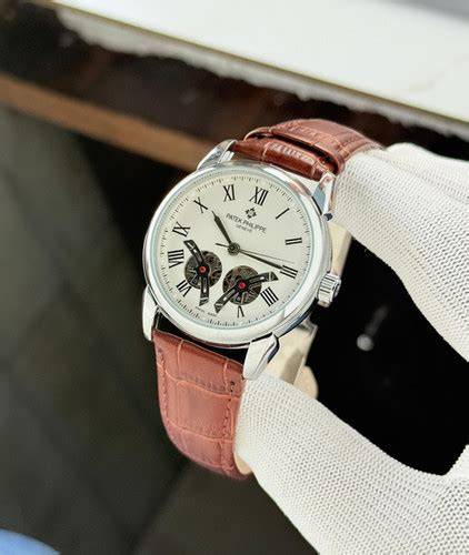 Patek Philippe Brown Silver White Automatic Machinery | syntrix