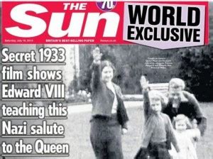 British Tabloid Under Fire For Publishing Nazi Salute Photograph | War ...