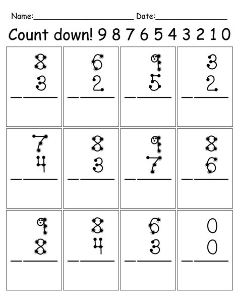 Image result for Touch Dot Math Worksheets