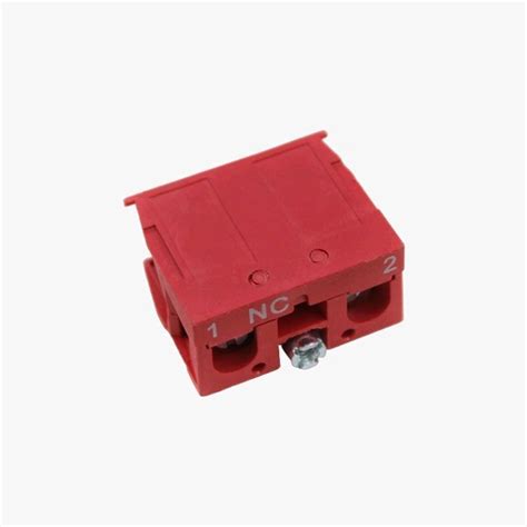 Sibass ZB2-BE102 Red Push Button Contact Element For Elevator 22.5mm ...