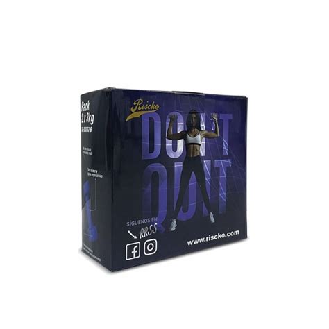 Mancuernas vinilo ejercicios aeróbicos - RISCKO