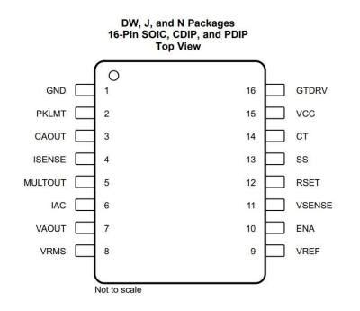 UC3854DW SMD SOIC-16 Integrated Motorobit - Motorobit.com
