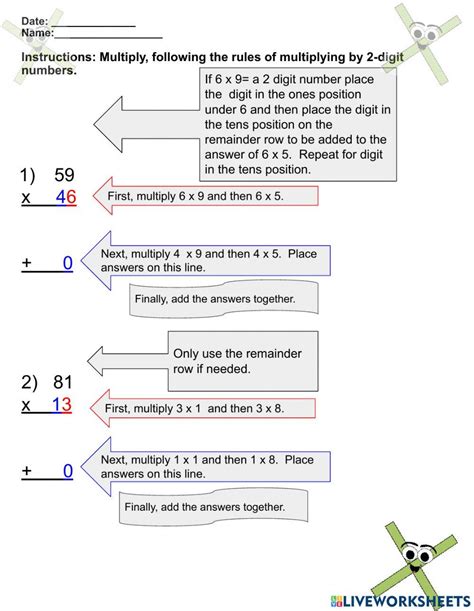 Image result for Math Multiply 2-Digit