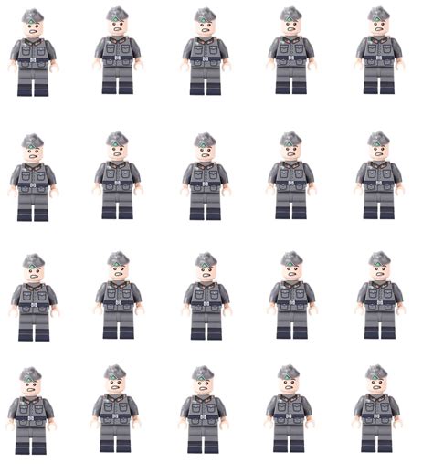 Russian Liberation Army Minifigures Lego Compatible WW2 German army Sets