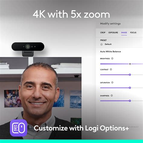 Logitech Brio 4K Webcam, Video Calling, India | Ubuy
