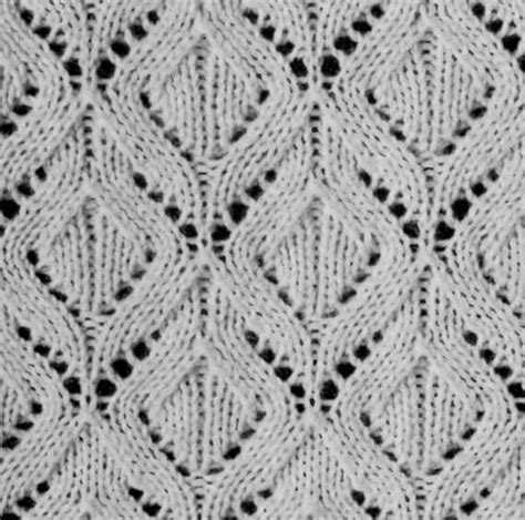 Knitted Diamond Pattern 的图像结果