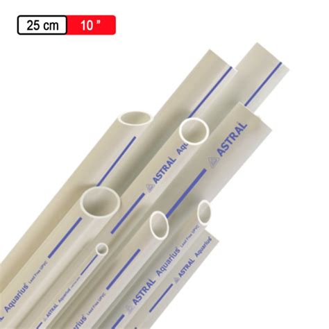Astral Aquarius uPVC Pressure Pipes SCH 80 - 6meter 25cm 10inch | mykit ...