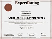 Group Fitness Certification - $69.99 - Online Group Fitness Trainer ...