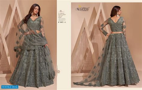 Alizeh Bridal Heritage Colour Splash Wholesale Designer Lehengas ...