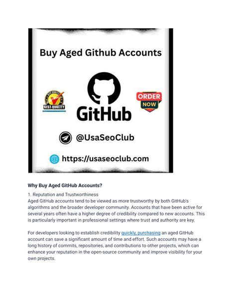 PPT - Buy Aged Github Accounts PowerPoint Presentation, free download ...