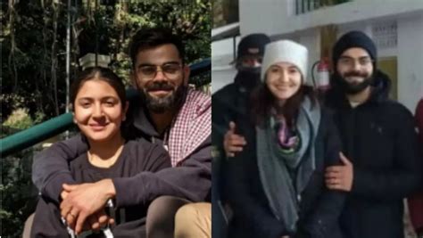 Anushka Sharma-Virat Kohli enjoy chilly winters as they visit Neem ...