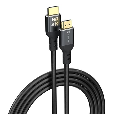 Buy Portronics Konnect Stream 3M 4K@60Hz HDMI to HDMI Cable