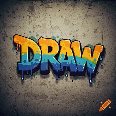 Graffiti art spelling STUFFY on a concrete wall on Craiyon