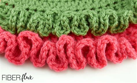 Crochet Ruffles Tutorial 的图像结果