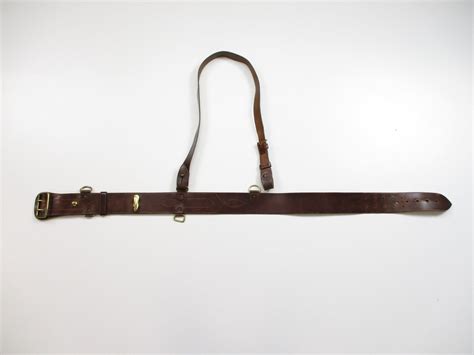 MILITARY / POLICE SAM BROWN BELT - Switzer's Auction & Appraisal Service