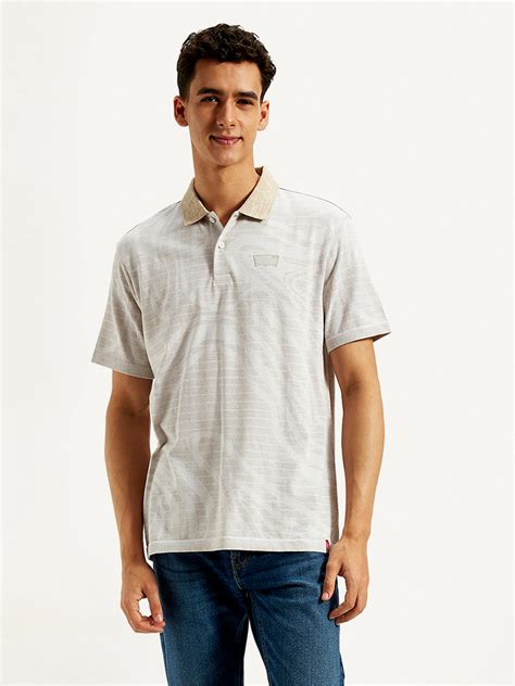 Men's Abstract Print Slim Fit Polo T-Shirt – Levis India Store