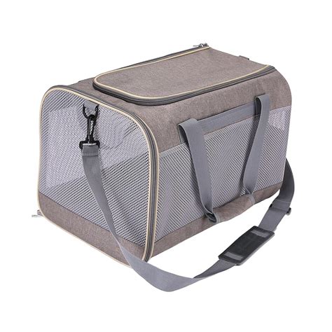 LICHTS Cat Carrier Bag with Shoulder Strap Kitten Carriers Small Dog ...