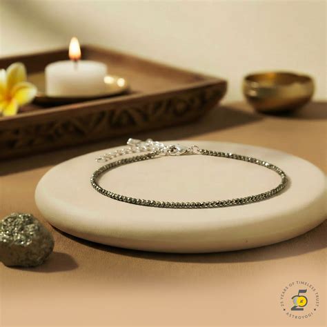 Buy Pyrite Anklet Online – Astroyogi Store